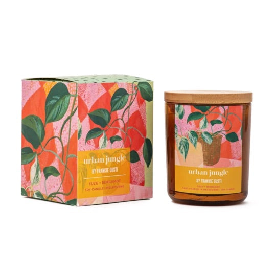 URBAN JUNGLE | CHAMOMILE GRAPEFRUIT CANDLE - Linea Of The Yarra Valley